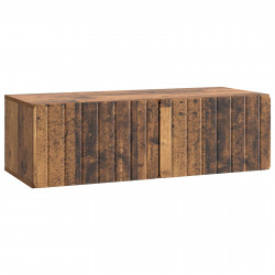 Szafka RTV montowana na ścianie Stare drewno 98 x 41 x 30 cm