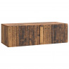 Szafka RTV montowana na ścianie Stare drewno 98 x 41 x 30 cm