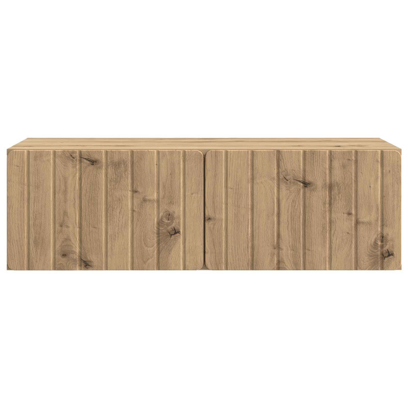 Szafka RTV montowana na ścianie Dąb artisan 98 x 41 x 30 cm