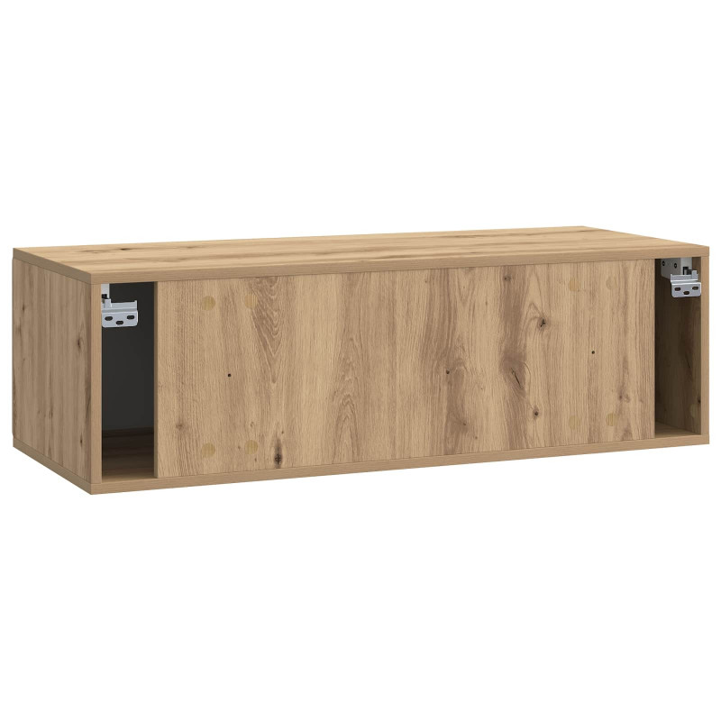 Szafka RTV montowana na ścianie Dąb artisan 98 x 41 x 30 cm
