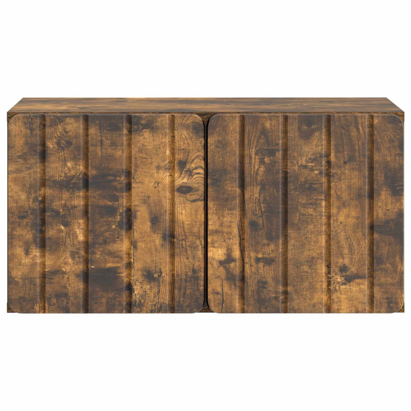Szafka RTV montowana na ścianie Dąb wędzony 59,5 x 31 x 30 cm
