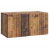 Szafka RTV montowana na ścianie Stare drewno 59,5 x 31 x 30 cm