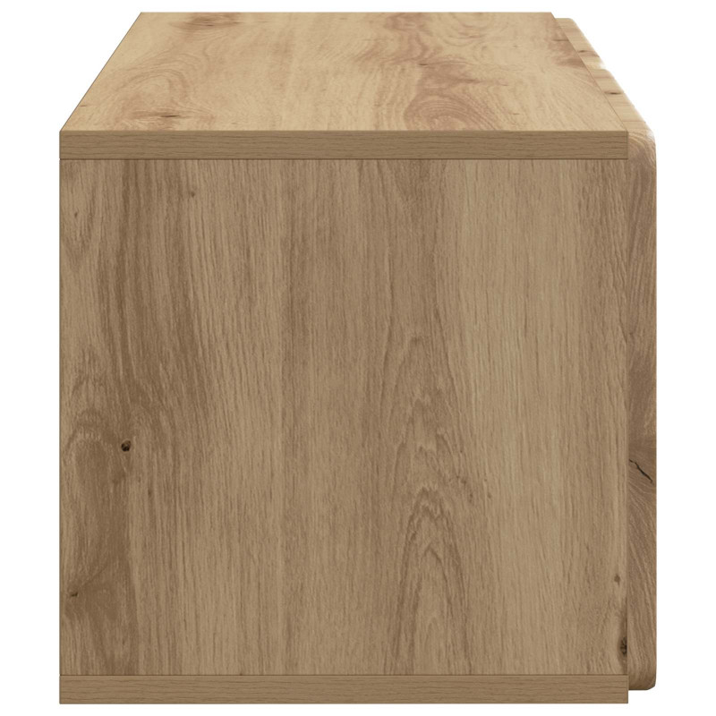 Szafka RTV montowana na ścianie Dąb artisan 59,5 x 31 x 30 cm