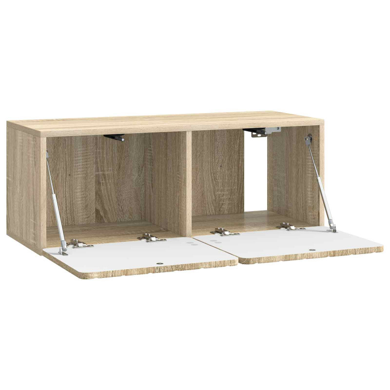 Szafka RTV montowana na ścianie dąb Sonoma 78,5 x 31 x 30 cm