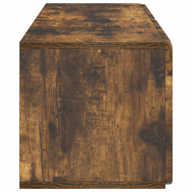 Szafka RTV montowana na ścianie Dąb wędzony 78,5 x 31 x 30 cm