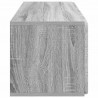 Szafka RTV montowana na ścianie Szary Sonoma 78,5 x 31 x 30 cm