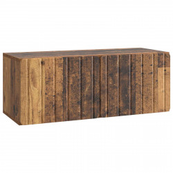 Szafka RTV montowana na ścianie Stare drewno 78,5 x 31 x 30 cm