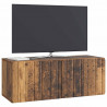 Szafka RTV montowana na ścianie Stare drewno 78,5 x 31 x 30 cm