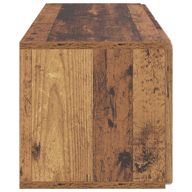Szafka RTV montowana na ścianie Stare drewno 78,5 x 31 x 30 cm