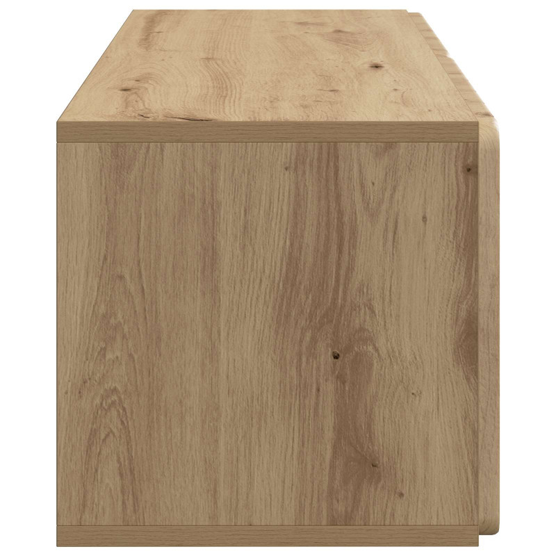 Szafka RTV montowana na ścianie Dąb artisan 78,5 x 31 x 30 cm