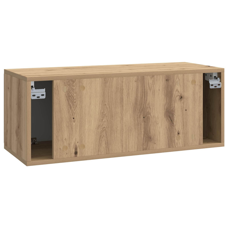 Szafka RTV montowana na ścianie Dąb artisan 78,5 x 31 x 30 cm
