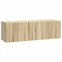 Szafka RTV montowana na ścianie dąb Sonoma 98 x 31 x 30 cm