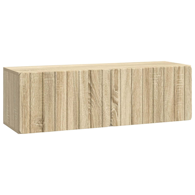 Szafka RTV montowana na ścianie dąb Sonoma 98 x 31 x 30 cm