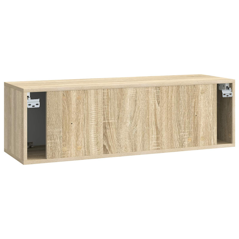 Szafka RTV montowana na ścianie dąb Sonoma 98 x 31 x 30 cm