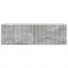 Szafka RTV montowana na ścianie Betonowy szary 98 x 31 x 30 cm