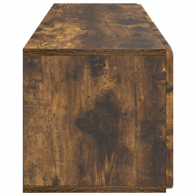 Szafka RTV montowana na ścianie Dąb wędzony 98 x 31 x 30 cm