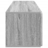 Szafka RTV montowana na ścianie Szary Sonoma 98 x 31 x 30 cm