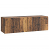 Szafka RTV montowana na ścianie Stare drewno 98 x 31 x 30 cm