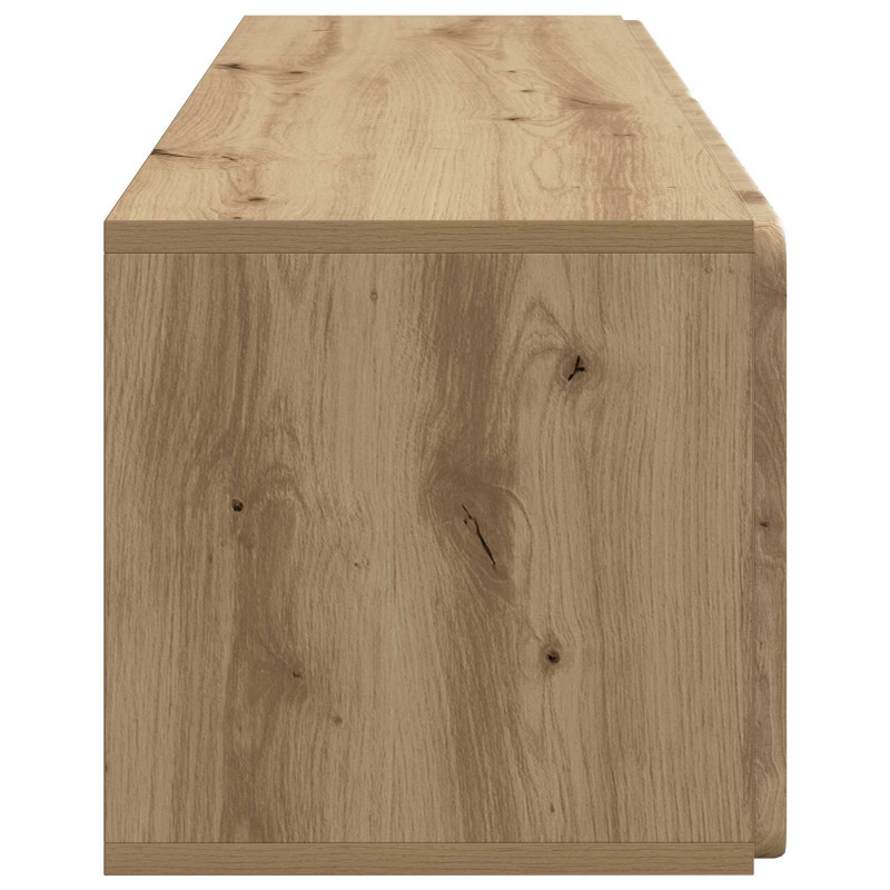 Szafka RTV montowana na ścianie Dąb artisan 98 x 31 x 30 cm