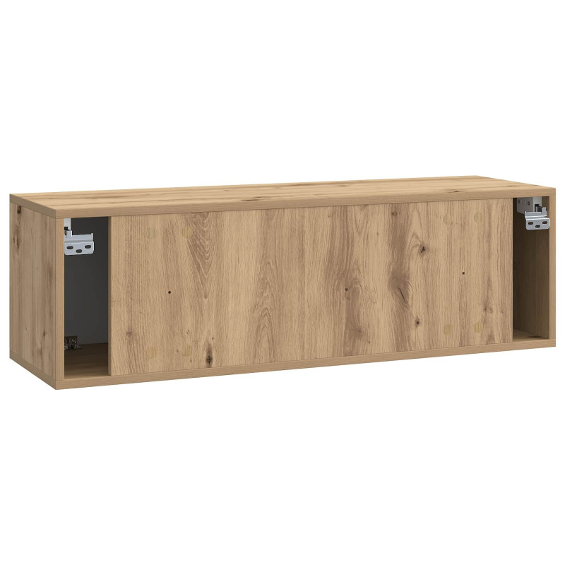 Szafka RTV montowana na ścianie Dąb artisan 98 x 31 x 30 cm