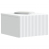 Wisząca Szafka Nocna z szufladą 2 pcs Biały 33 x 34,5 x 20 cm