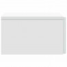 Wisząca Szafka Nocna z szufladą 2 pcs Biały 33 x 34,5 x 20 cm