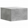 Wisząca Szafka Nocna Betonowy szary 33 x 34,5 x 20 cm