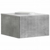 Wisząca Szafka Nocna Betonowy szary 33 x 34,5 x 20 cm