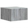 Wisząca Szafka Nocna 2 pcs Szary Sonoma 33 x 34,5 x 20 cm