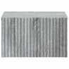 Wisząca Szafka Nocna 2 pcs Szary Sonoma 33 x 34,5 x 20 cm