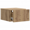 Wisząca Szafka Nocna 2 pcs Dąb artisan 33 x 34,5 x 20 cm