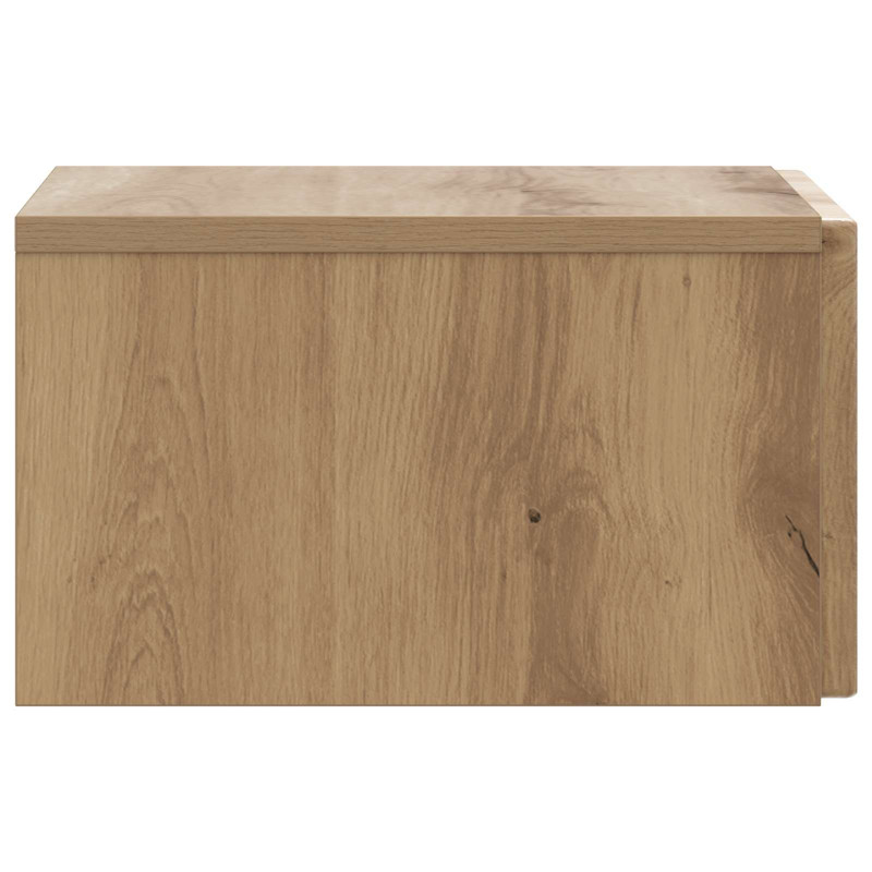 Wisząca Szafka Nocna 2 pcs Dąb artisan 33 x 34,5 x 20 cm
