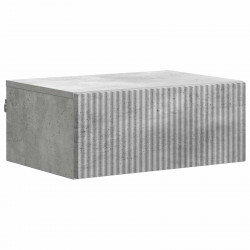 Wisząca Szafka Nocna Betonowy szary 49 x 34,5 x 20 cm