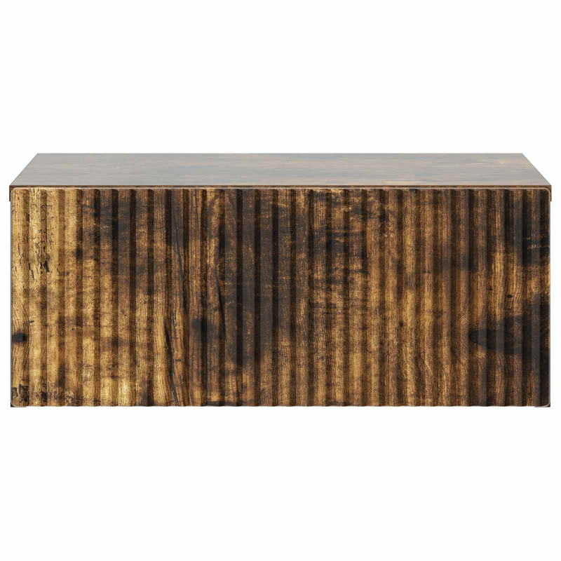 Wisząca Szafka Nocna z szufladą Dąb wędzony 49 x 34,5 x 20 cm