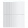 Wisząca Szafka Nocna z szufladą 2 pcs Biały 33 x 34,5 x 40 cm