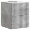 Wisząca Szafka Nocna 2 pcs Betonowy szary 33 x 34,5 x 40 cm