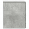 Wisząca Szafka Nocna 2 pcs Betonowy szary 33 x 34,5 x 40 cm