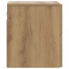 Wisząca Szafka Nocna 2 pcs Dąb artisan 33 x 34,5 x 40 cm