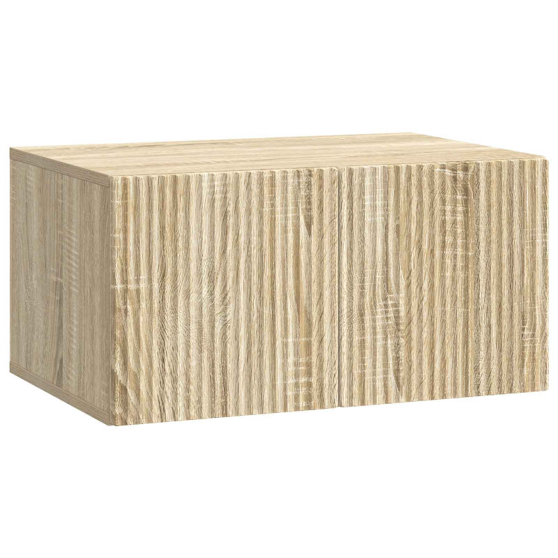 Szafka RTV montowana na ścianie dąb Sonoma 59,5 x 41 x 30 cm