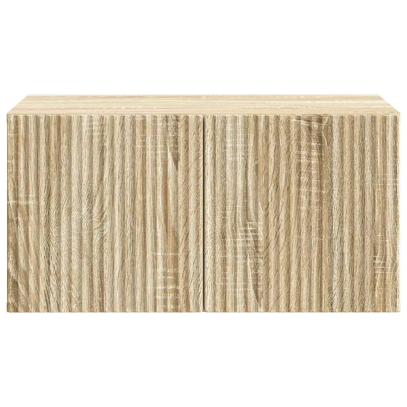 Szafka RTV montowana na ścianie dąb Sonoma 59,5 x 41 x 30 cm