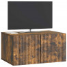 Szafka RTV montowana na ścianie Dąb wędzony 59,5 x 41 x 30 cm