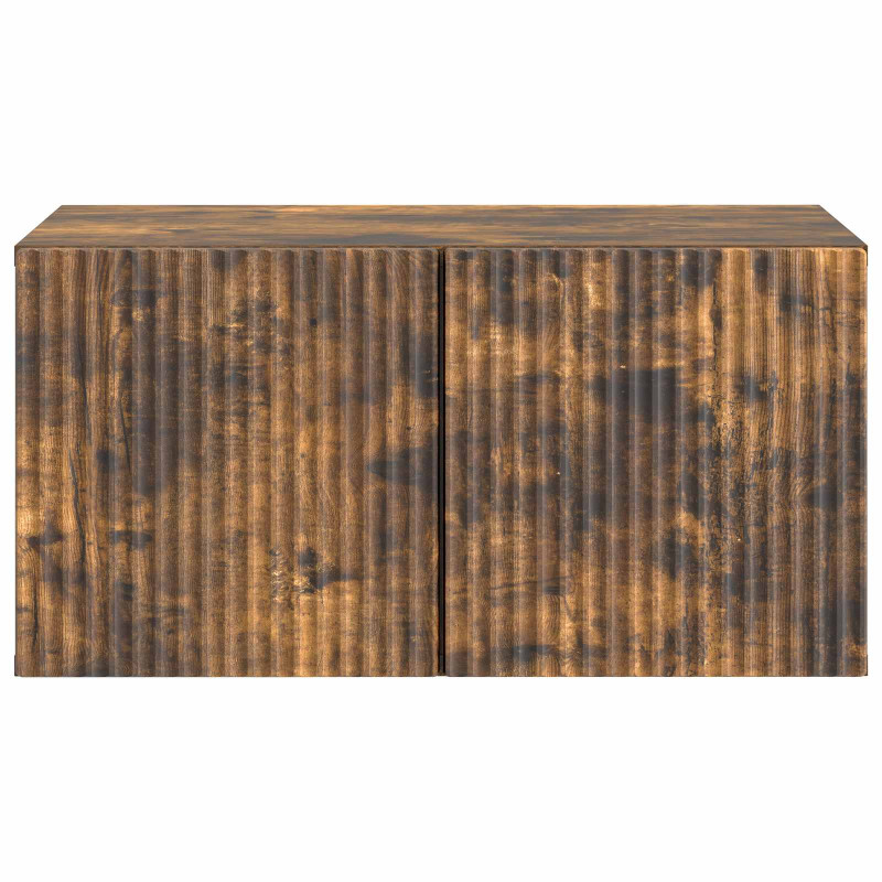 Szafka RTV montowana na ścianie Dąb wędzony 59,5 x 41 x 30 cm