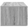 Szafka RTV montowana na ścianie Szary Sonoma 59,5 x 41 x 30 cm