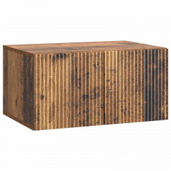 Szafka RTV montowana na ścianie Stare drewno 59,5 x 41 x 30 cm