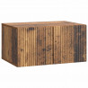 Szafka RTV montowana na ścianie Stare drewno 59,5 x 41 x 30 cm