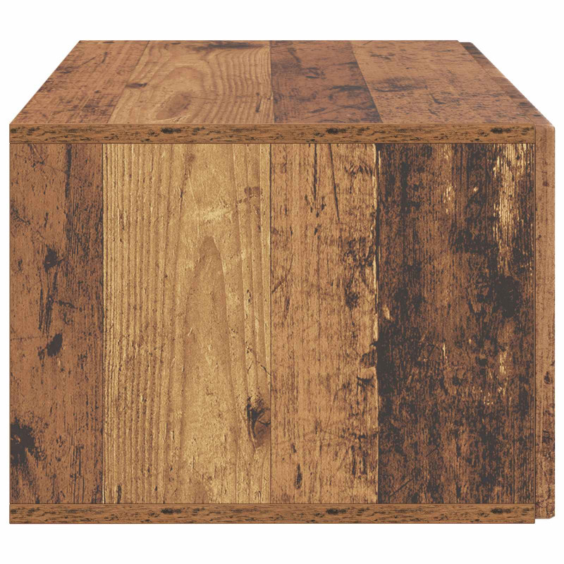 Szafka RTV montowana na ścianie Stare drewno 59,5 x 41 x 30 cm
