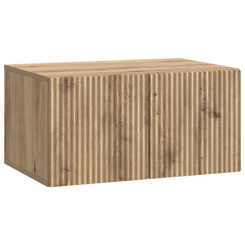 Szafka RTV montowana na ścianie Dąb artisan 59,5 x 41 x 30 cm
