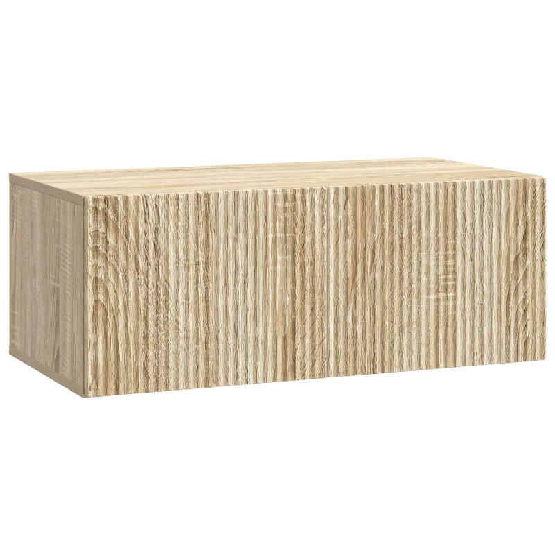 Szafka RTV montowana na ścianie dąb Sonoma 78,5 x 41 x 30 cm