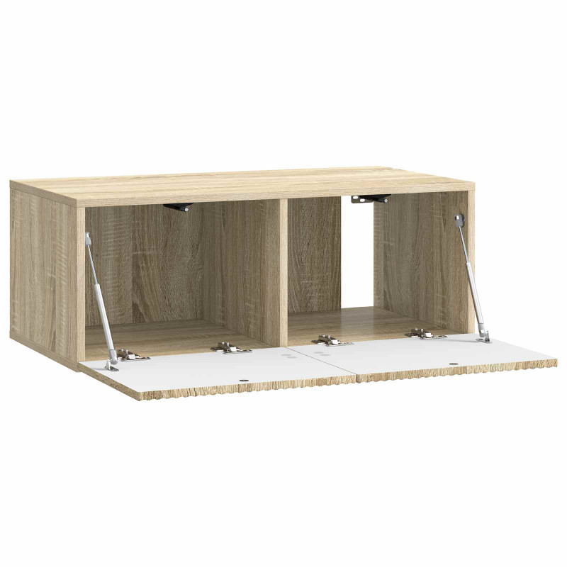 Szafka RTV montowana na ścianie dąb Sonoma 78,5 x 41 x 30 cm