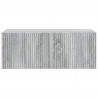 Szafka RTV montowana na ścianie Szary Sonoma 78,5 x 41 x 30 cm